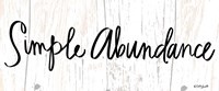 Simple Abundance Fine Art Print