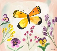 Watercolor Butterfly Fine Art Print