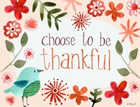 Choose to be Thankful Fine Art Print