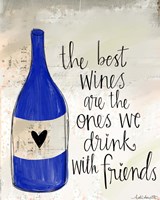 Wine and Friends Fine Art Print