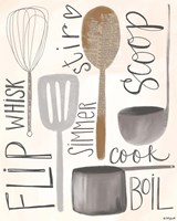 Kitchen Words Fine Art Print