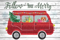 Follow Your Merry Fine Art Print