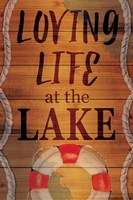 Loving Life at the Lake Fine Art Print