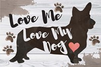 Love Me, Love My Dog Fine Art Print