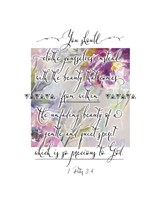 1 Peter 3-4 Fine Art Print