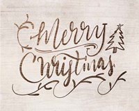 Merry Christmas Fine Art Print