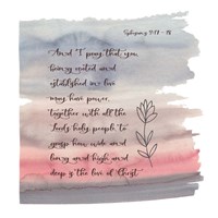 Ephesians Watercolor Fine Art Print