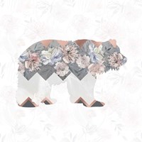 Square Bear Fine Art Print