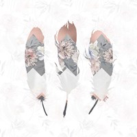 Square Feathers Fine Art Print