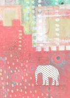 Polka Dot Elephant Fine Art Print