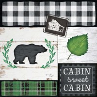 Cabin Sweet Cabin Framed Print