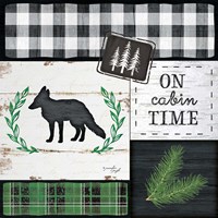 On Cabin Time Framed Print