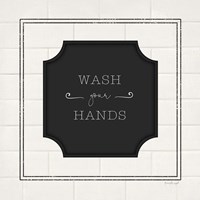 Wash Your Hands Framed Print
