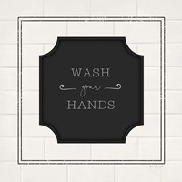 Wash Your Hands Framed Print