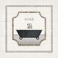 Soak Framed Print