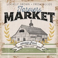Farmer's Market Fine Art Print