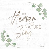 Let Heaven and Nature Sing Fine Art Print