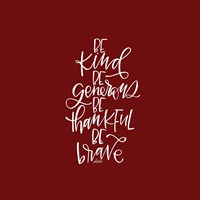 Be Kind Fine Art Print