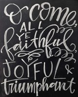 Joyful Chalk Fine Art Print