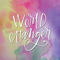 World Changer Watercolor Fine Art Print