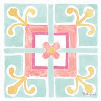 Watercolorful XI Turquoise Fine Art Print