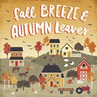 Harvest Village III Fine Art Print