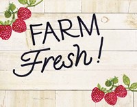 Life on the Farm Sign I v2 Fine Art Print