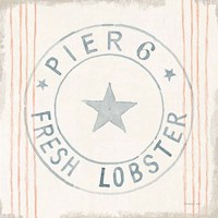 Floursack Nautical VIII Framed Print