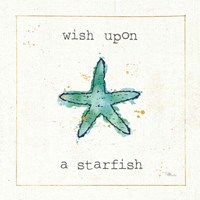 Sea Treasures III Wish Fine Art Print