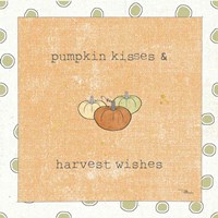 Harvest Cuties III Orange Fine Art Print