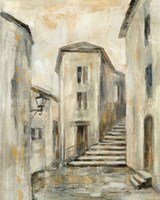 European Village I v2 Crop Framed Print