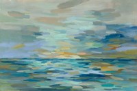 Pastel Blue Sea Fine Art Print