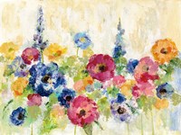 Sunshine Field Flowers Fine Art Print