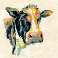 Expressionistic Cow I Fine Art Print