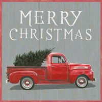 Christmas Affinity XI Merry Christmas Fine Art Print