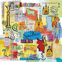 Global Travel IX Fine Art Print