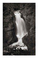 Miners Falls Michigan BW Fine Art Print