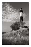 Big Sable Point Lighthouse II BW Fine Art Print