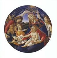 Madonna of the Magnificat Fine Art Print