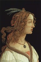 Portrait of a Young Woman, 1485 Fine Art Print