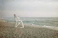 Lifeguard Chair at Dawn Fine Art Print
