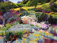 Hillside Garden Fine Art Print