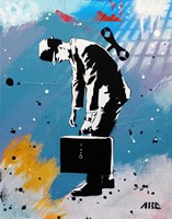 Windup for the Wind Down Fine Art Print