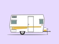 Aristocrat Camper Fine Art Print