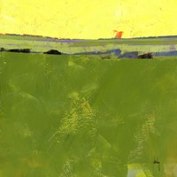 Hot Sky over Lazy Fields Fine Art Print