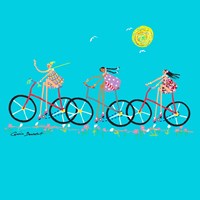 Tour de Girls Fine Art Print