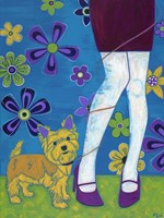 The Yorkie Fandango Fine Art Print