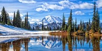 Mt. Rainier Vista Fine Art Print