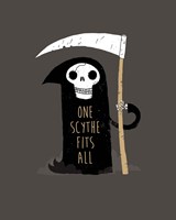 One Scythe Fits All Fine Art Print