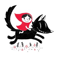 Red Riding Fine Art Print